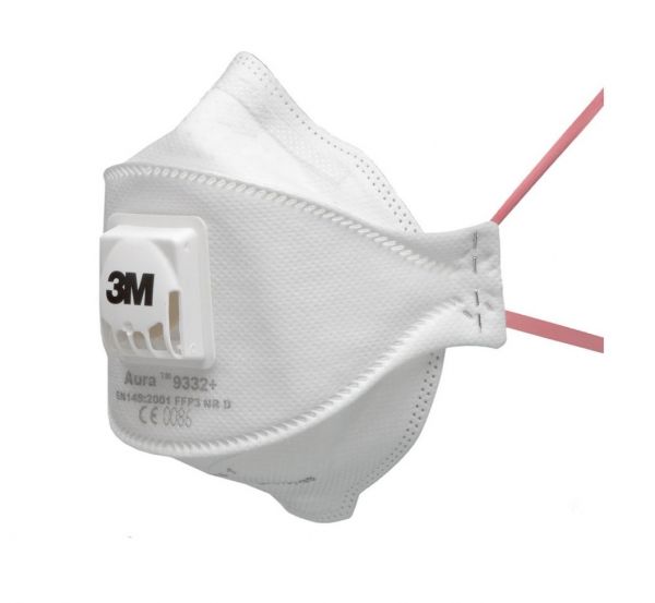 3M 9332 Maske für Feinstaub FFP3, Pack 10 Stück