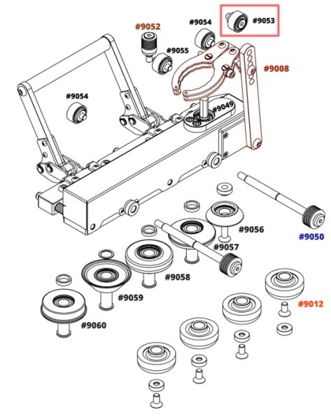 Ersatzteile für Akku Falzmaschine B-TOOL - DUO BT0600