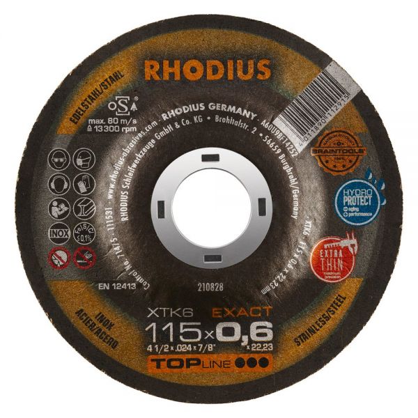 RHODIUS Trennscheibe XTK6 EXACT, diverse Ausführungen