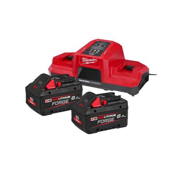 M18™ FORGE™ Starterpacket M18FORGENRG-802DBSC / Milwaukee # 4933498616 / EAN: 4058546524852