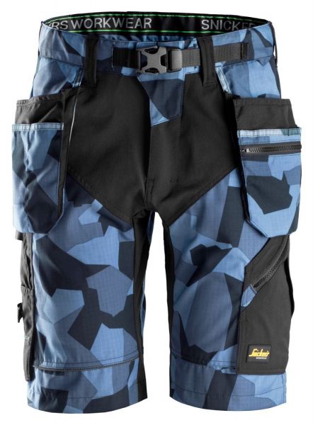 6904 Snickers FlexiWork ArbeitsShorts, mit Holstertaschen