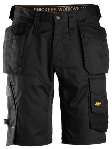 6151 Snickers AllroundWork Stretch Shorts mit Holstertaschen, Loose Fit