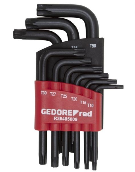 GEDORE red Winkelschraubendrehersatz TX T10-50 9-teilig