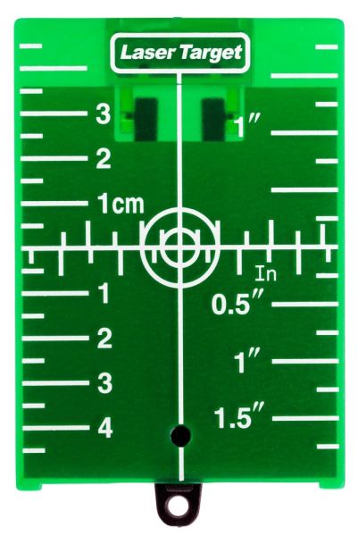 SOLA Zielscheibe grün ZLM green für Laser mit Magnet, Format 69x98 mm