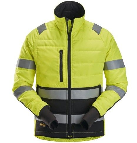 8134 Snickers High-Vis Jacke leicht Polst.CL1