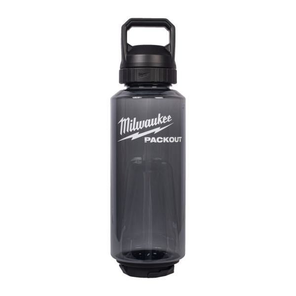 PACKOUT Kunststoff-Trinkflasche 1420 ml, schwarz / Milwaukee # 4932498641 / EAN: 4058546525101