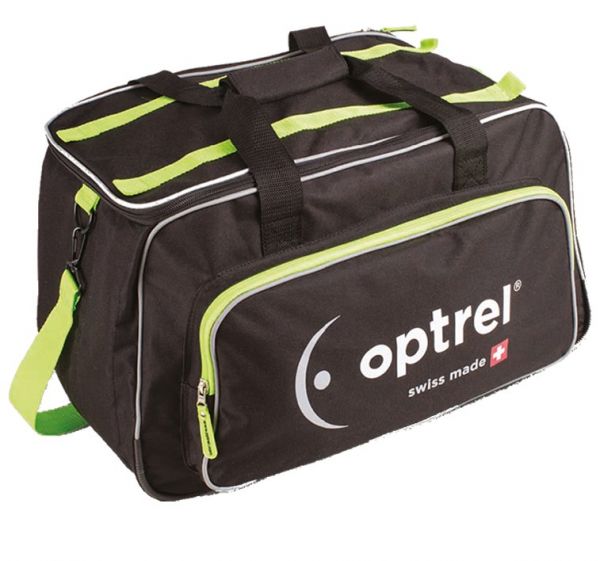 OPTREL e3000 Tasche grün mit optrel Logo